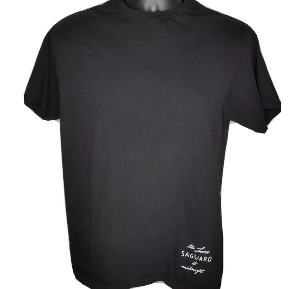 THE ORIGINAL LONE SAGUARO UNISEX BLACK T-SHIRT - Picture 2 of 7